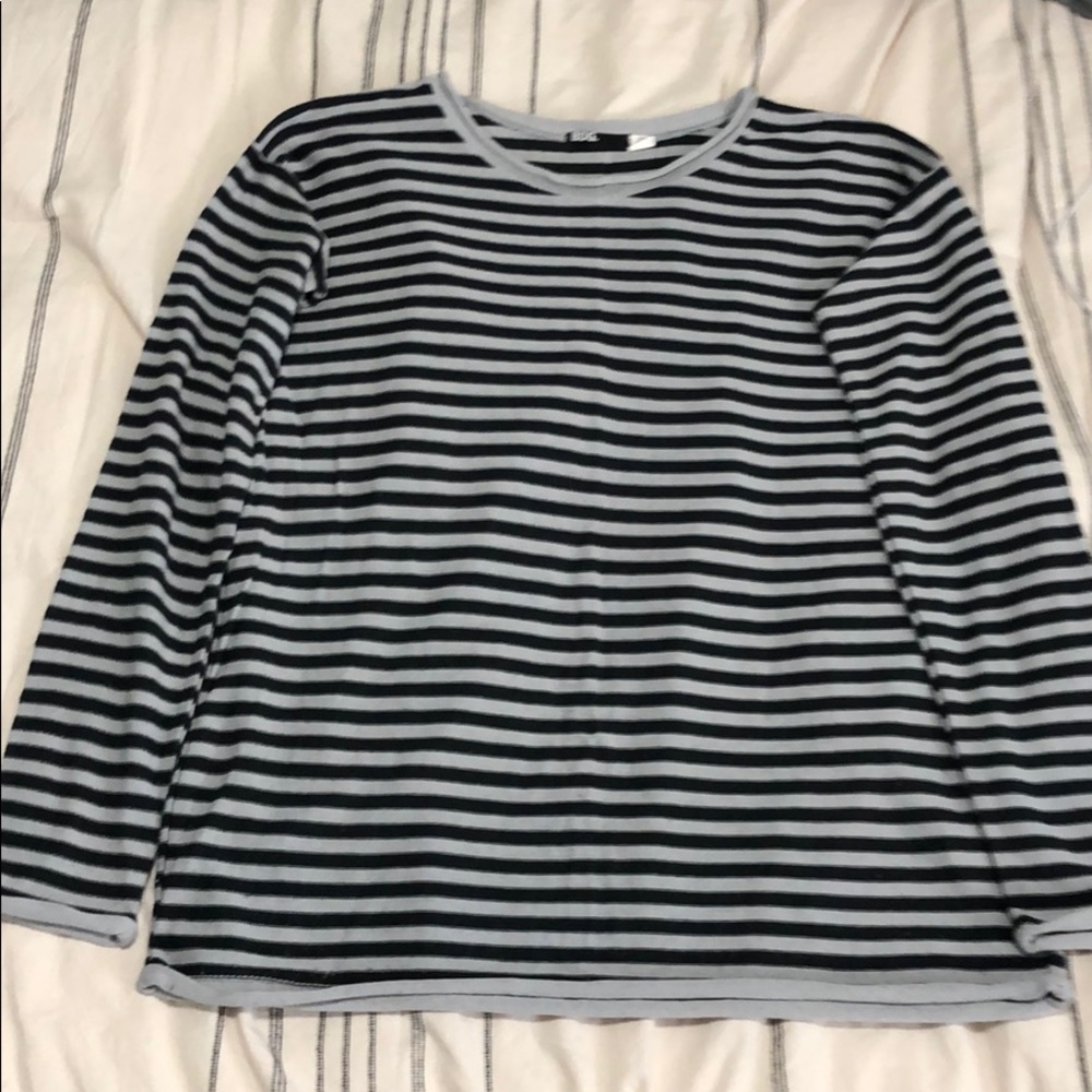 Striped Cotton Long Sleeve